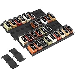 Famhap Spice Drawer Organizer, 36PCS Interlocking