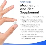New Leaf Magnesium with Zinc 365 Tablets – Bones Muscle Immune Support view 2