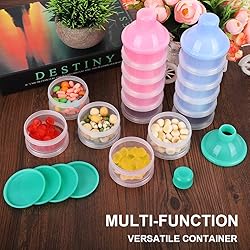 Accmor Formula Dispenser On The Go, 5 Compartments