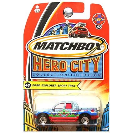 Amazoncom Matchbox Hero City Ford Explorer Sport Trac