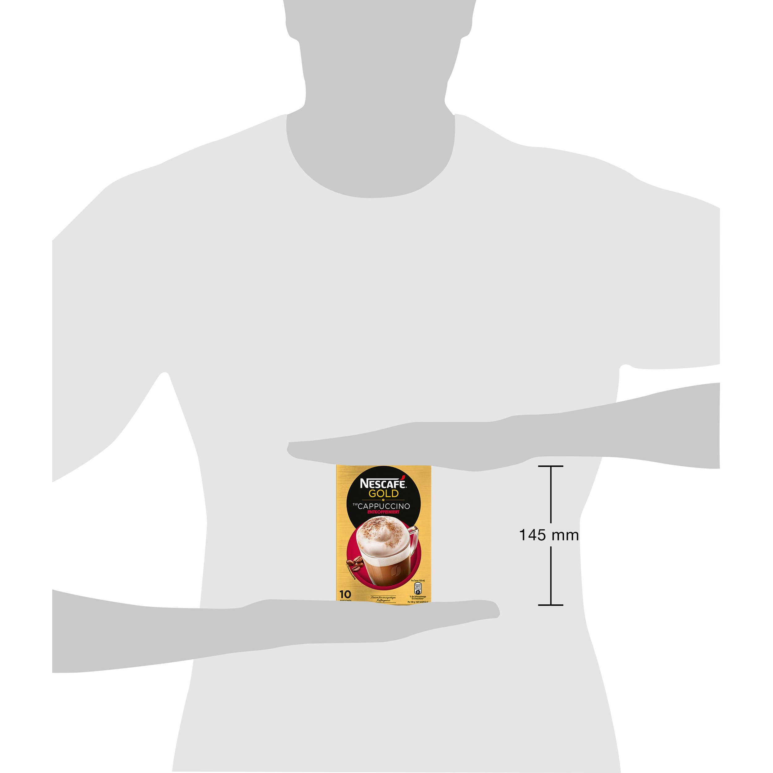 Nescafe Extra Foam Decaf Cappuccino 10 pc. Buy Online in UAE