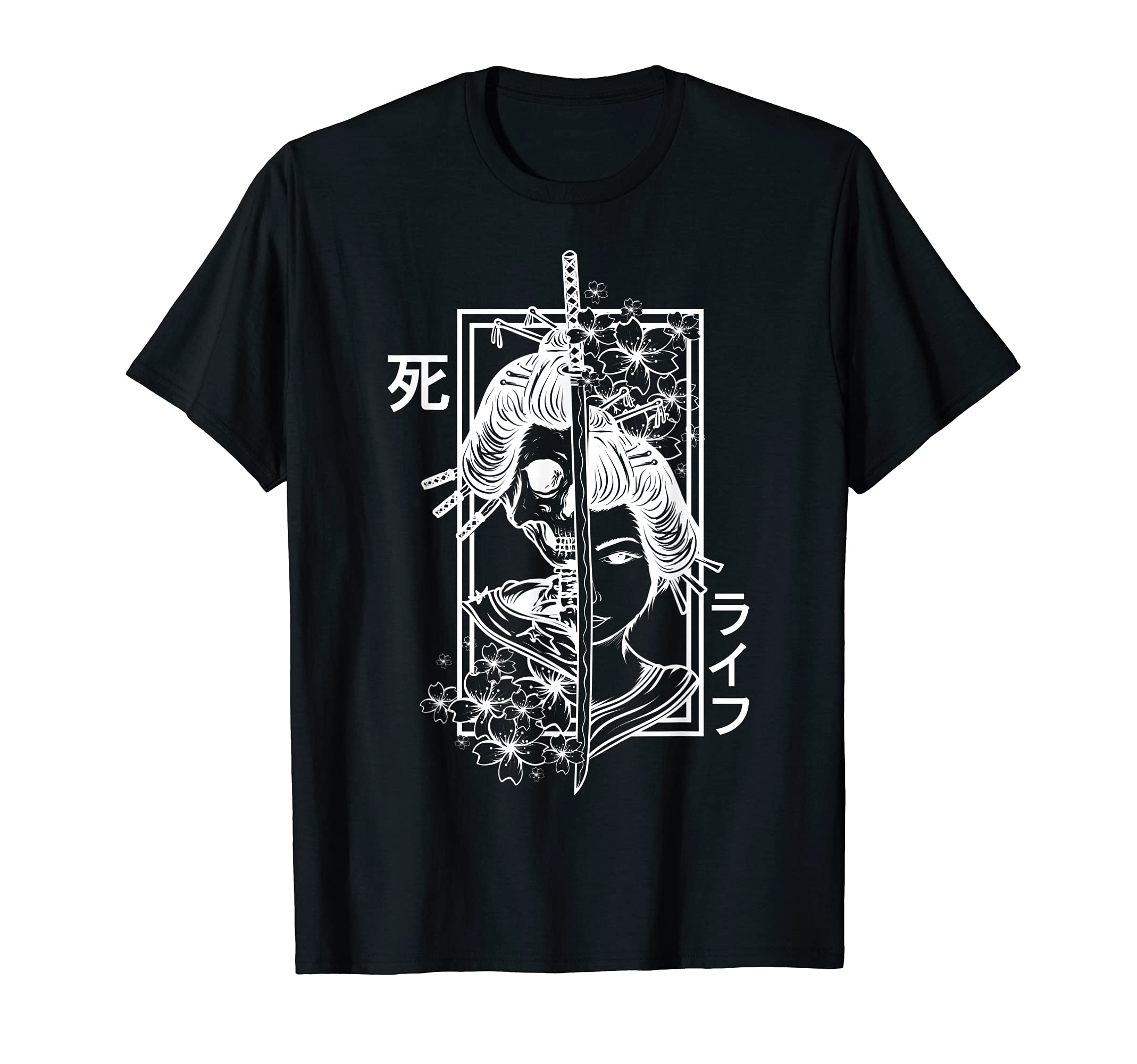 Japan Anime Masks Jing Yang Style Samurai Oni Monster T-Shirt