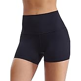 Awwena Wenabutter Women's 2"/4"/6"/8" Biker Shorts High Waist Yoga Gym Shorts Workout Running Volleyball Spandex Yoga Shorts