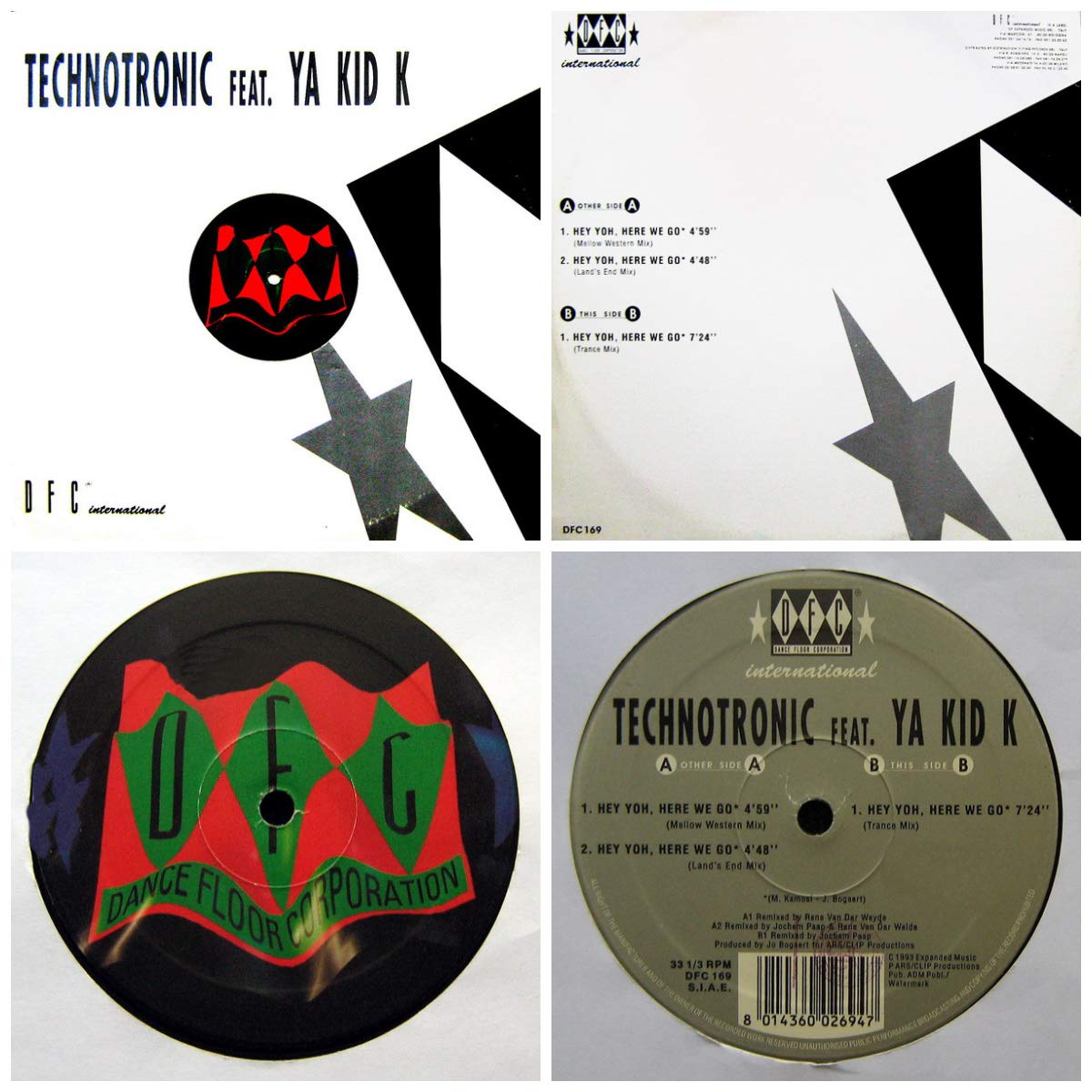 Hey Yoh Here We Go Technotronic Feat Ya Kid K Amazon Es Cds Y Vinilos