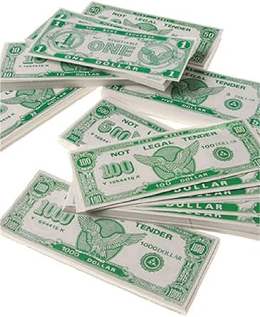 billetes juguete