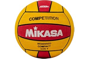 Mikasa W5009RED Competition Game Ball, Red/Yellow, Size 4