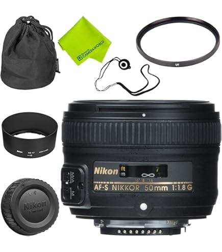 Amazon.com : Nikon AF-S NIKKOR 50mm f/1.8G Len (Renewed