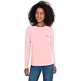 Vineyard Vines Womens Women's Classic Logo Box Long-Sleeve Pocket Tee
