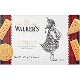 Walker's Shortbread Assorted Cookies, Pure Butter Shortbread Cookies, 8.8 Oz Box (Pack of 6)