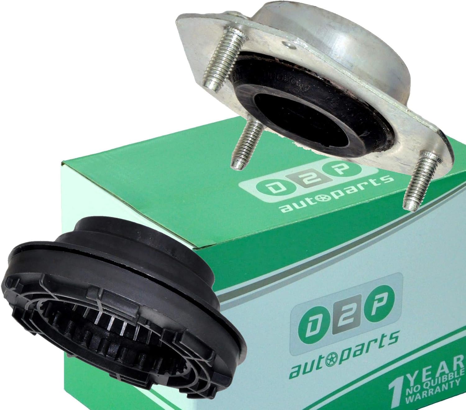 D2P FOR FORD FIESTA MK6 FRONT SUSPENSION TOP STRUT MOUNTS & BEARINGS