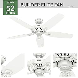 Hunter Fan Company 53240 Builder Elite Indoor