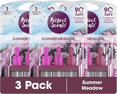 Perfect Scents 3 Scents Summer Meadow Air Freshener Refills 20ml 3/6/12 Pack