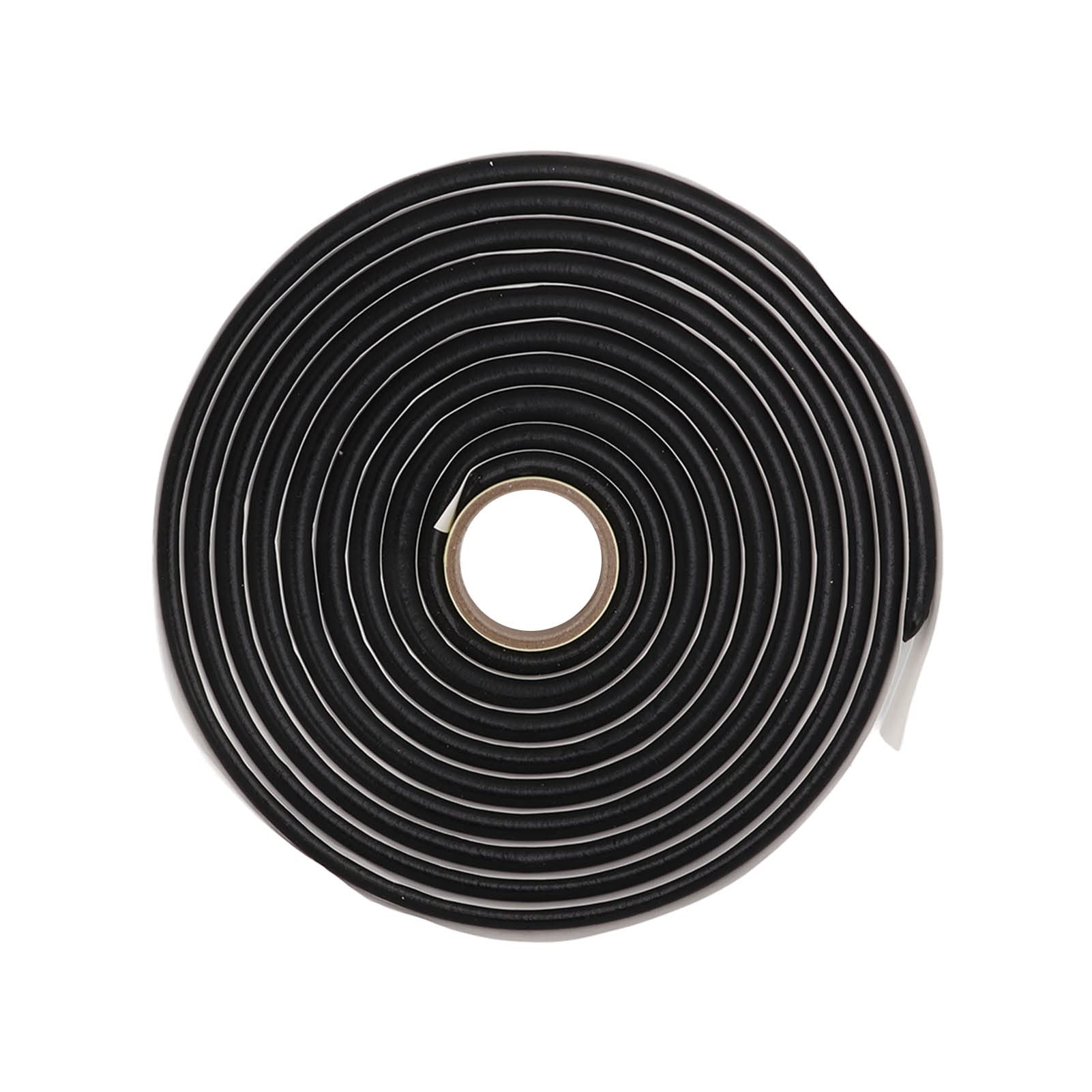 Black Butyl Seal Tape 4.5m/14.7ft Leak Proof Putty Tape Headlight Sealant Multi-Purpose Sealants Butyl Rubber Tap for RV Repair, Window, Boat Sealing, Glass and EDPM Rubber Roof Patching