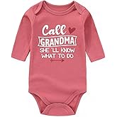 Grandma Baby Clothes For Girl Boy Gender Neutral Newborn infant Romper Funny Baby Bodysuits
