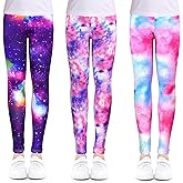 ZukoCert Girls Leggings Multipack - Soft Comfortable Athletic Leggings for Girls 4-12 Years