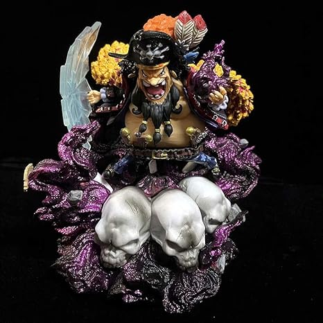 Amazon Co Jp Namfsr ワンピースブラックベアードマーシャルティッチダークフルーツシークフルーツ能力漫画漫画キャラクターモデルゲーム キャラクターモデルおもちゃコレクションアニメ図15cm 5 91 ホーム キッチン