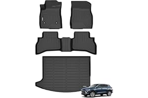 ANBINGO® Floor Mats & Cargo Liner for Buick Encore GX AWD, 2020-2026 Preferred/Select/Essence, 2024-2026 Sport Touring/Avenir, (Cargo Tray in Upper Deck Position)