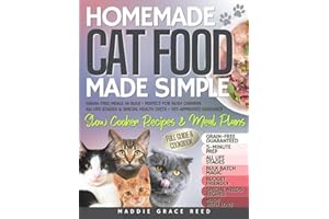 Homemade Cat Food Made Simple: Slow Cooker Recipes & Meal Plans • Grain-Free Meals in Bulk • Perfect for Busy Owners • All Life Stages & Special Health Diets • Vet-Approved Guidance