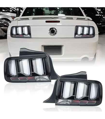 Feu Stop à LED Haut De Portière Pour Ford Mustang 2010-2014 - Coque Fumée/rouge, Référence AR3313A613A