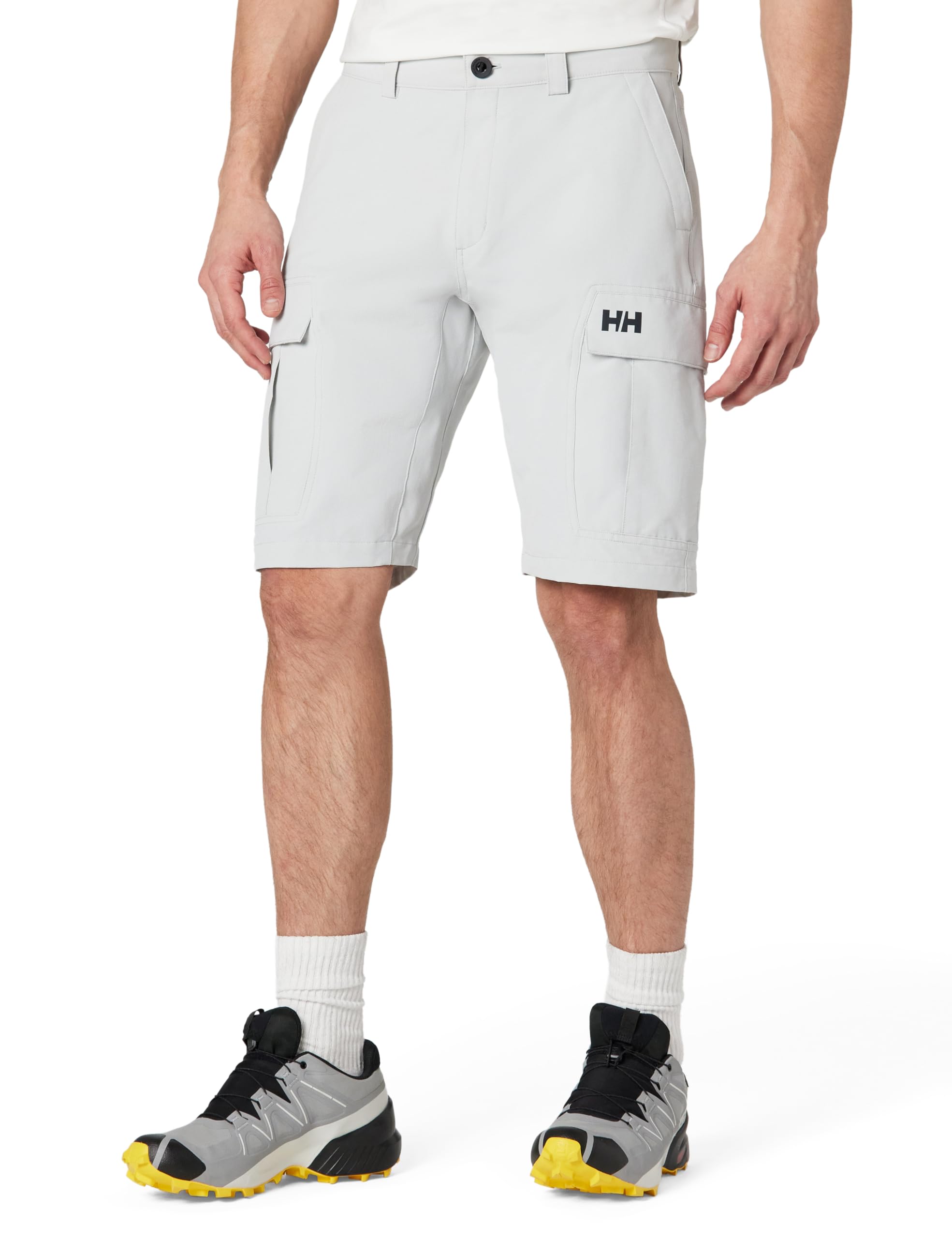 Helly Hansen Men's Cargo II Quickdry 11" Cargo Shorts, 853 Grey Fog, 33 Image