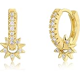 Kyerlyn Gold Hoop Earrings for Women Trendy Gold Statement Earrings Huggie Earrings Hoop Gold Jewelry Gifts