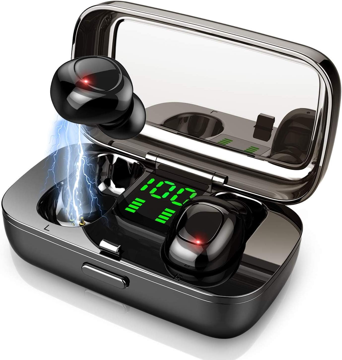 True Wireless Bluetooth Earbuds