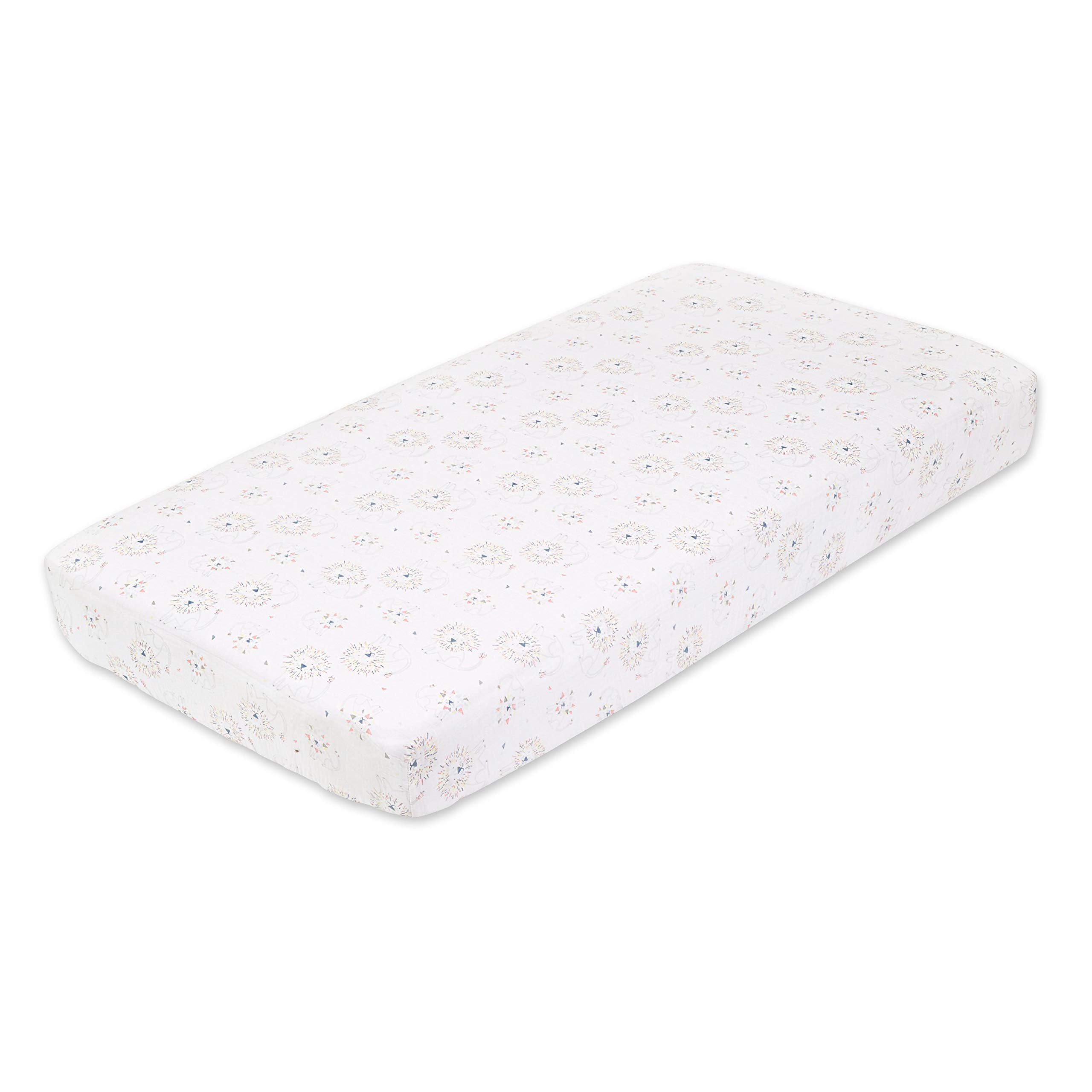 aden + anais Classic Crib Sheet, 100 Cotton Muslin, Super