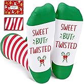 Zmart Christmas Socks for Kids - Elf Gnome Gifts Xmas Stocking for 2-12 Years Boys Girls