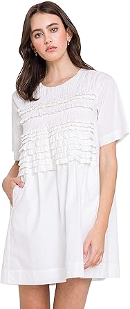 amazon white t shirt dress