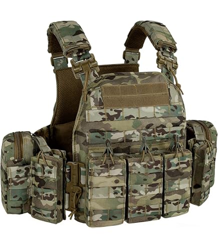 YAKEDA製タクティカルベスト Amazon価格15000円　コヨーテブラウン Amazon.com : YAKEDA Quick Release Tactical Outdoor Vest for Adult