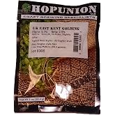 HopUnion - 2053A Imported Hop Pellets(English, East Kent Golding) 1 oz. Green