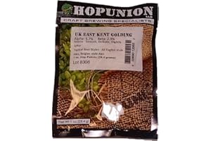 HopUnion - 2053A Imported Hop Pellets(English, East Kent Golding) 1 oz. Green
