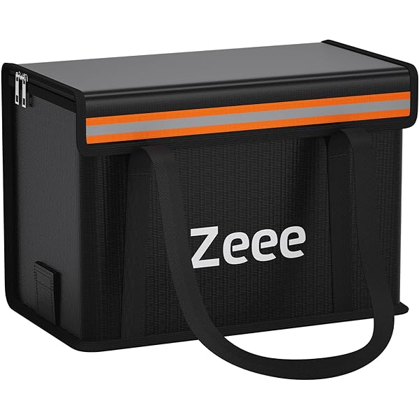 Amazon.com: Zeee Lipo Safe Ebike Battery Fireproof Charging Bag