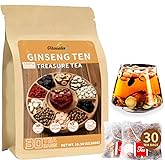 Vitavalor Chinese Traditional Kidney Care Herbal Tea, Ginseng Ten Treasures Tea, Natural Kidney Cleanse Detox Tea for Men & Women, Formula with 10 Priceless Ingredients, 30 tea bags