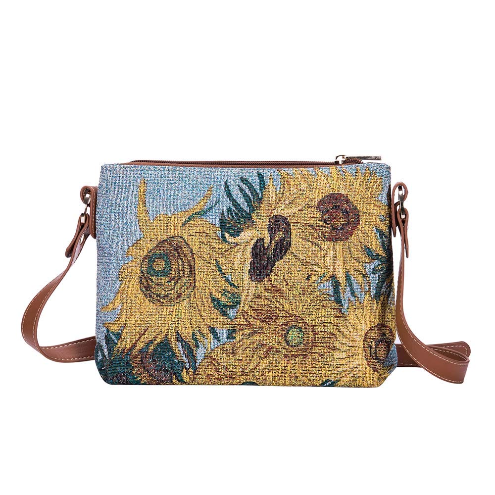 Signare Tapestry Womens Bags inspired by Vincent van Gogh, Sunflower (XB02-ART-VG-SUNF)