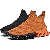 Poramea Mens Slip on Loafers Walking Tennis Shoes Laceless Running Blade Sneakers Mesh Trail Jogging Casual Athletic