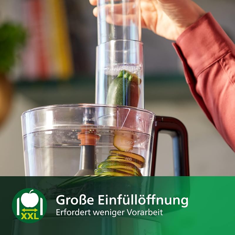 Küchenmaschine Viva Collection, Schwarz, 2 L Fassungsvermögen