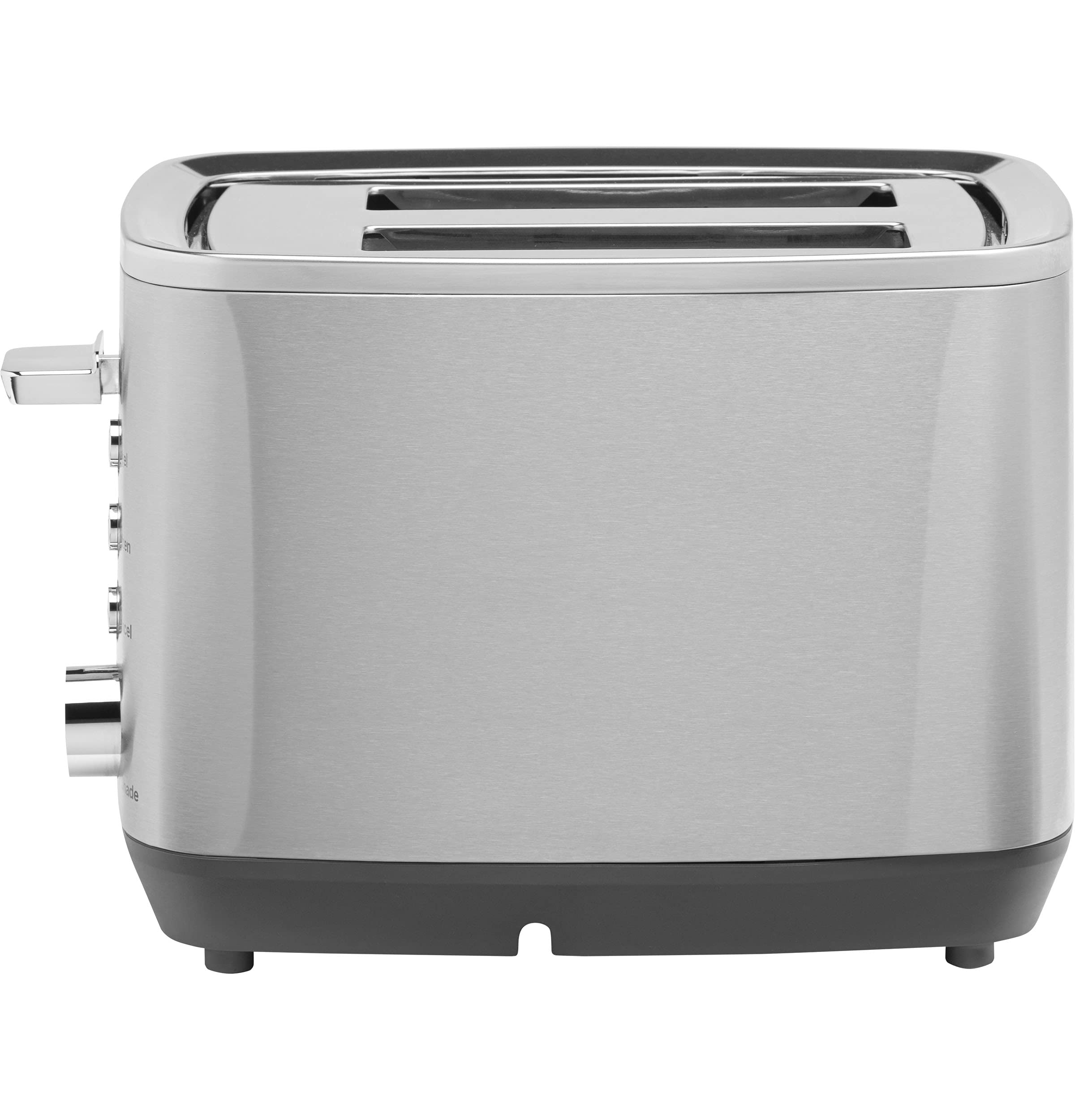 GE Stainless Steel Toaster 2 Slice Extra Wide Slots for Toasting