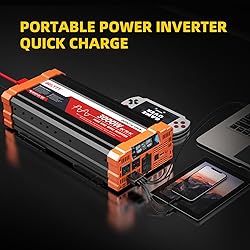 BELTTT 3000W Pure Sine Wave Inverter 12V DC to 120V
