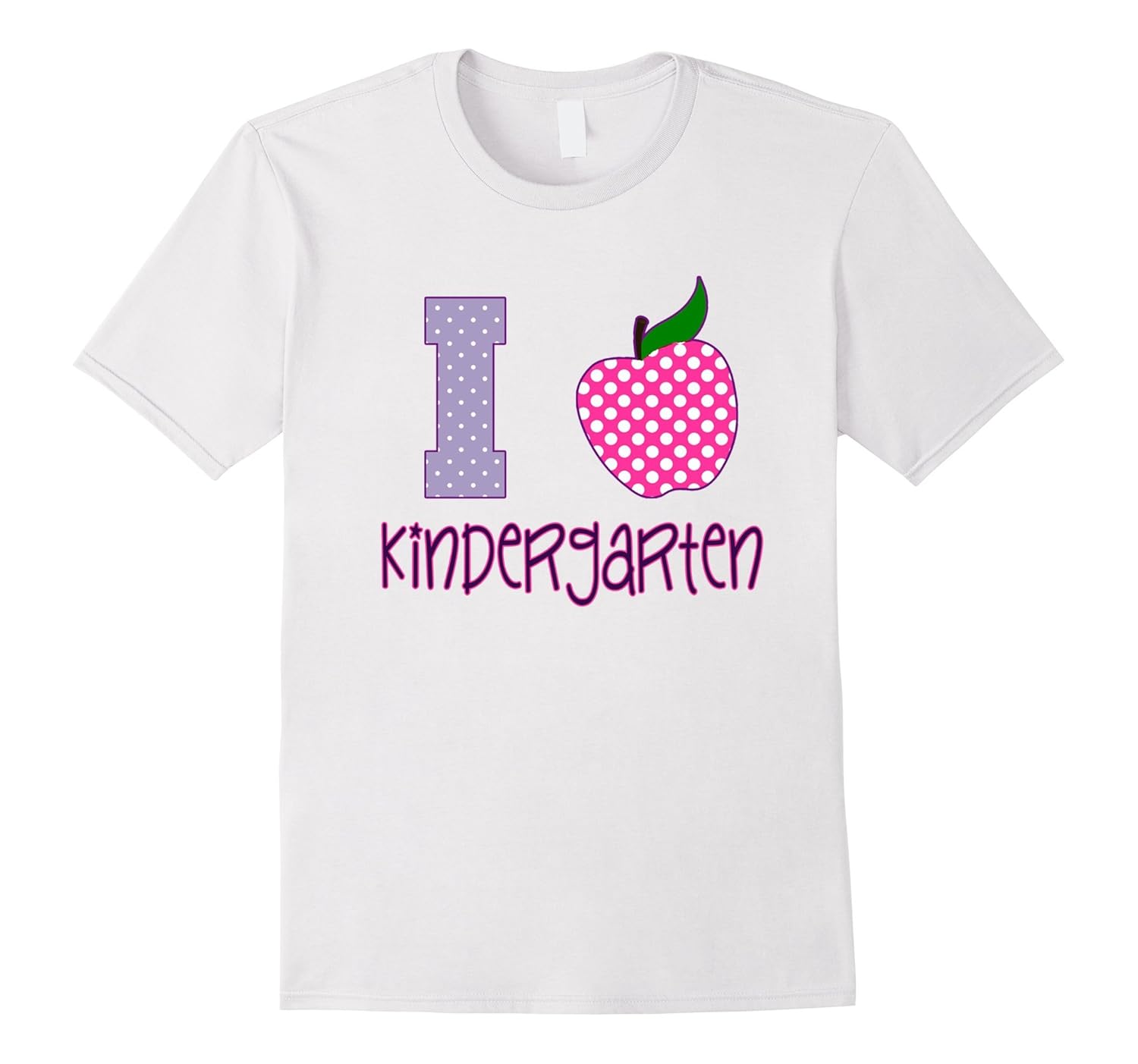 Kindergarten Girls Shirt – I Love Kindergarten T-shirt-4LVS
