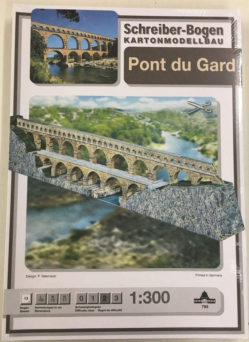 Schreiber-Bogen AUE-Verlag 793 card models Pont du Gard