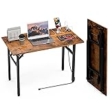 TEMI Small Computer Desk Folding Table - No