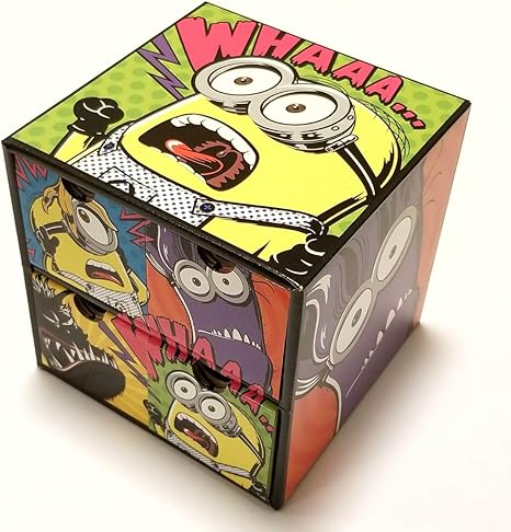 Amazon Co Jp ミニオン 収納box ユニバーサルスタジオジャパン 限定販売品 Usj Minion 小物入れ お菓子ボックス 収納 ミニ箪笥 ホビー 通販