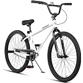 cubsala 20 24 26 Inch BMX Race Bike Trident Bicycles Beginner-Level to Advanced Riders with 2 Pegs, Multiple Colors