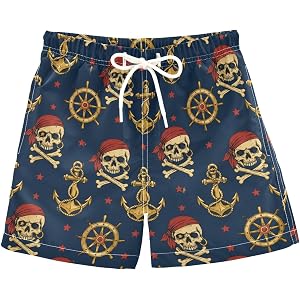 Ollabaky Boys Board Shorts Quick Dry Swim Trunks