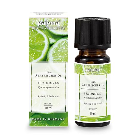 Ätherisches Duftöl ''Lemongras'' , 10 ml, 100% naturrein von pajoma