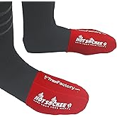 Hot Sockee - Neoprene Toe Warmers - Worn Inside Shoes or Boots - 3 Sizes - Cycling, Hiking, Winter Sports, Camping, Work & Construction Boots