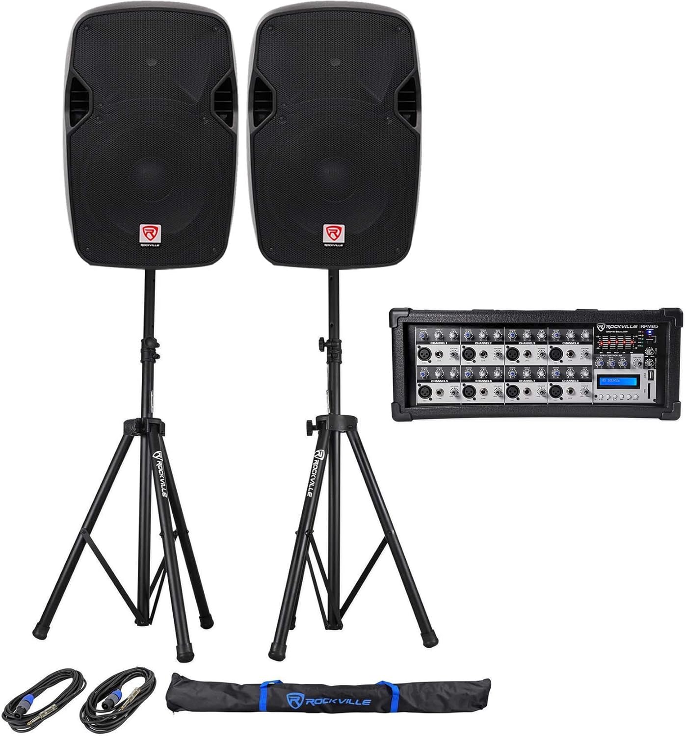 lightweight pa speakers