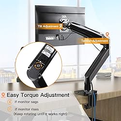 ErGear 22-35” Premium Single Monitor Stand Mount