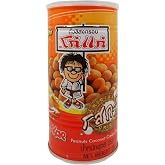 Koh-kae Snack Peanut Coconut Cream Flavour Coated 255 G (8.99 Oz) X 2 Cans